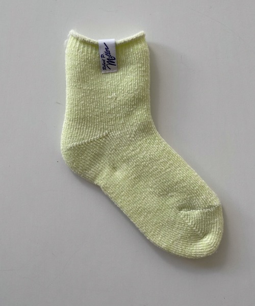 CANAL JEAN（キャナルジーン）の「Miller　バルキーショートソックス（ソックス/靴下・レディース・ブラック/イエロー/ブルー/グリーン・ONE SIZE）」の18枚目の写真