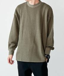 MASTER FRAME（マスターフレーム ）の「【MASTER FRAME】ビッグワッフルロングスリーブTシャツ（Tシャツ/カットソー）」