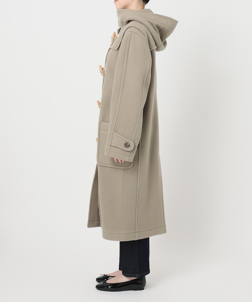 SLOBE IENA(スローブイエナ)の「リニアーダッフルコート(ダッフルコート・レディース・カーキ/ネイビー・FREE)」の17枚目の写真