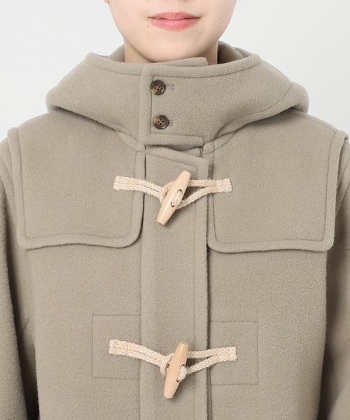 SLOBE IENA(スローブイエナ)の「リニアーダッフルコート(ダッフルコート・レディース・カーキ/ネイビー・FREE)」の19枚目の写真