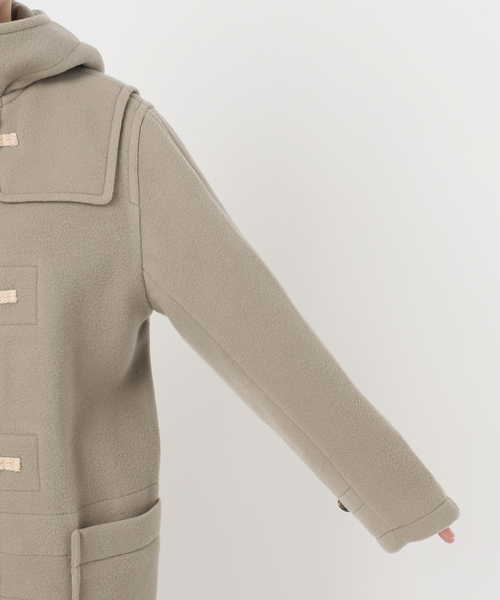 SLOBE IENA(スローブイエナ)の「リニアーダッフルコート(ダッフルコート・レディース・カーキ/ネイビー・FREE)」の21枚目の写真