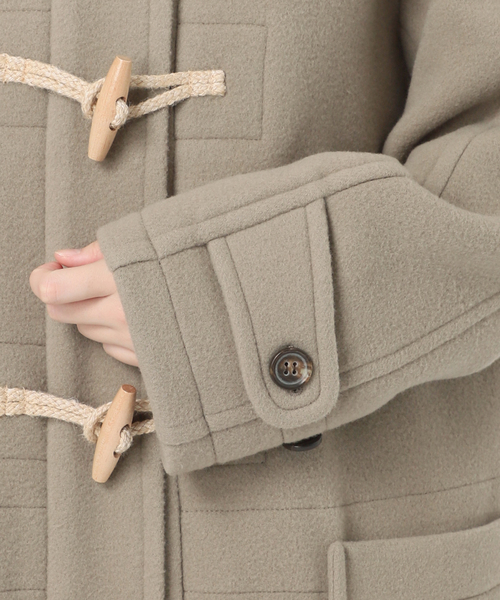 SLOBE IENA(スローブイエナ)の「リニアーダッフルコート(ダッフルコート・レディース・カーキ/ネイビー・FREE)」の22枚目の写真