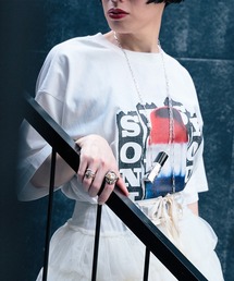 Insonnia Projects / SONIC YOUTH BOMB POP プリントTシャツ