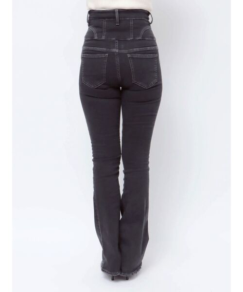 EMODA（エモダ）の「スーパーハイウエストフレアパギンス（デニム