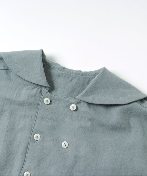 Ampersand（アンパサンド）の「premier 蝶ネクタイ付きセーラートップス（シャツ/ブラウス・キッズ・サックスブルー/ベージュ・80/140/110/130/120/100/90）」の18枚目の写真