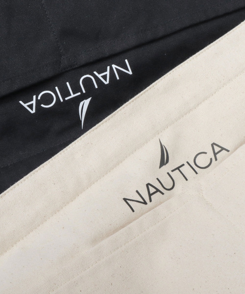 NAUTICA(ノーティカ)の「12オンス 大容量 帆布 キャンバス ビッグショルダーバッグ(ショルダーバッグ・メンズ・ブラック/オフホワイト・FREE)」の19枚目の写真