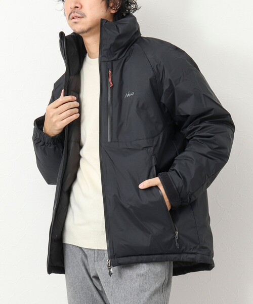 NANGA（ナンガ）の「【WEB限定】【NANGA/ナンガ】AURORA STAND COLLAR DOWN JACKET オーロラ スタンドカラー ダウンジャケット（ダウンジャケット/コート・メンズ・ブラック/グレー・M/L）」の4枚目の写真