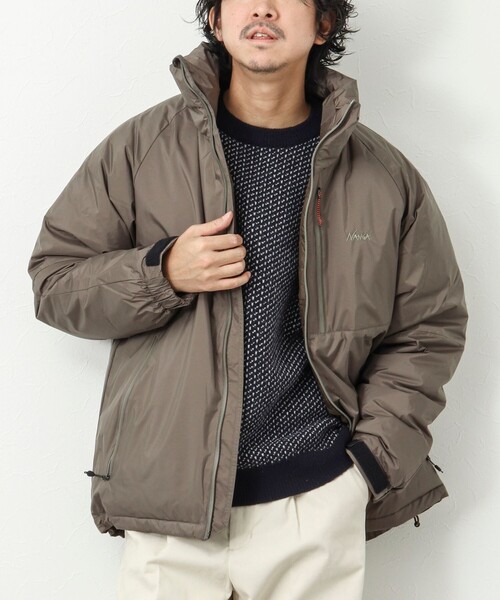 NANGA（ナンガ）の「【WEB限定】【NANGA/ナンガ】AURORA STAND COLLAR DOWN JACKET オーロラ スタンドカラー ダウンジャケット（ダウンジャケット/コート・メンズ・ブラック/グレー・M/L）」の7枚目の写真