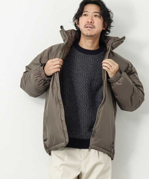 NANGA（ナンガ）の「【WEB限定】【NANGA/ナンガ】AURORA STAND COLLAR DOWN JACKET オーロラ スタンドカラー ダウンジャケット（ダウンジャケット/コート・メンズ・ブラック/グレー・M/L）」の8枚目の写真