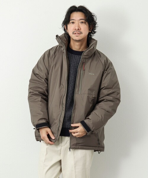 NANGA（ナンガ）の「【WEB限定】【NANGA/ナンガ】AURORA STAND COLLAR DOWN JACKET オーロラ スタンドカラー ダウンジャケット（ダウンジャケット/コート・メンズ・ブラック/グレー・M/L）」の9枚目の写真