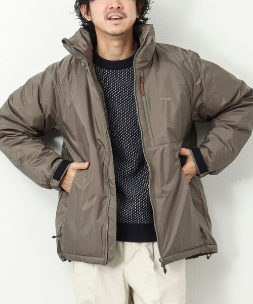 NANGA（ナンガ）の「【WEB限定】【NANGA/ナンガ】AURORA STAND COLLAR DOWN JACKET オーロラ スタンドカラー ダウンジャケット（ダウンジャケット/コート・メンズ・ブラック/グレー・M/L）」の10枚目の写真
