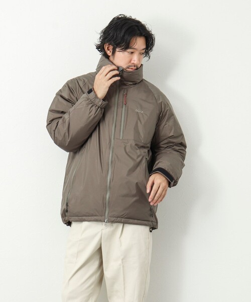 NANGA（ナンガ）の「【WEB限定】【NANGA/ナンガ】AURORA STAND COLLAR DOWN JACKET オーロラ スタンドカラー ダウンジャケット（ダウンジャケット/コート・メンズ・ブラック/グレー・M/L）」の12枚目の写真