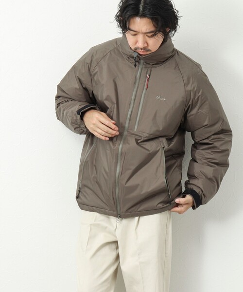 NANGA（ナンガ）の「【WEB限定】【NANGA/ナンガ】AURORA STAND COLLAR DOWN JACKET オーロラ スタンドカラー ダウンジャケット（ダウンジャケット/コート・メンズ・ブラック/グレー・M/L）」の13枚目の写真