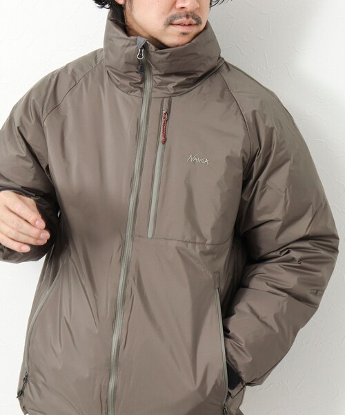 NANGA（ナンガ）の「【WEB限定】【NANGA/ナンガ】AURORA STAND COLLAR DOWN JACKET オーロラ スタンドカラー ダウンジャケット（ダウンジャケット/コート・メンズ・ブラック/グレー・M/L）」の18枚目の写真