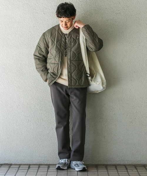 URBAN RESEARCH DOORS(アーバンリサーチドアーズ)の「『UR TECH』フリースボンディングトラウザー(その他パンツ・メンズ・チャコールグレー/ブラック/ベージュ系その他・MEDIUM/LARGE)」の18枚目の写真