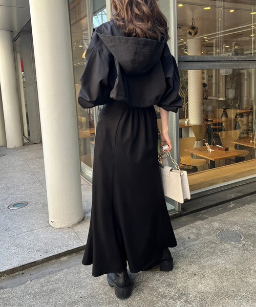 one after another NICE CLAUP（ワンアフターアナザーナイスクラップ）の「【WEB限定】マルチwayマウンテンパーカー（マウンテンパーカー・レディース・ブラック/ベージュ/オフホワイト・FREE）」の21枚目の写真