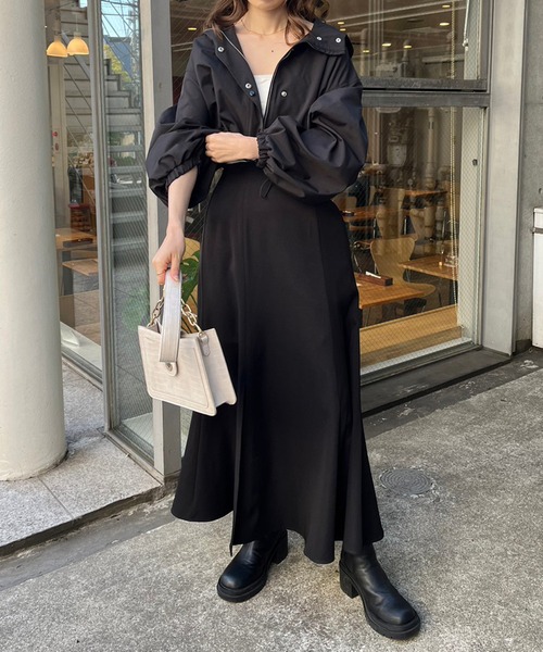 one after another NICE CLAUP（ワンアフターアナザーナイスクラップ）の「【WEB限定】マルチwayマウンテンパーカー（マウンテンパーカー・レディース・ブラック/ベージュ/オフホワイト・FREE）」の22枚目の写真