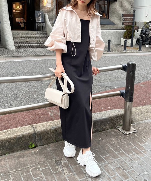 one after another NICE CLAUP（ワンアフターアナザーナイスクラップ）の「【WEB限定】マルチwayマウンテンパーカー（マウンテンパーカー・レディース・ブラック/ベージュ/オフホワイト・FREE）」の16枚目の写真