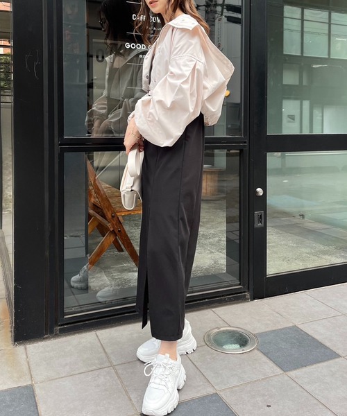 one after another NICE CLAUP（ワンアフターアナザーナイスクラップ）の「【WEB限定】マルチwayマウンテンパーカー（マウンテンパーカー・レディース・ブラック/ベージュ/オフホワイト・FREE）」の14枚目の写真