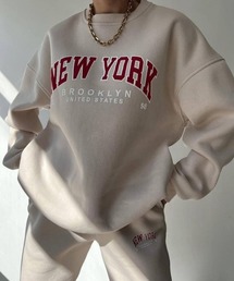 NEW GENTLEMAN（ニュージェントルマン）の「【2点SET】NEW YORK セットアップ トレーナー＆パンツ（スウェット）」