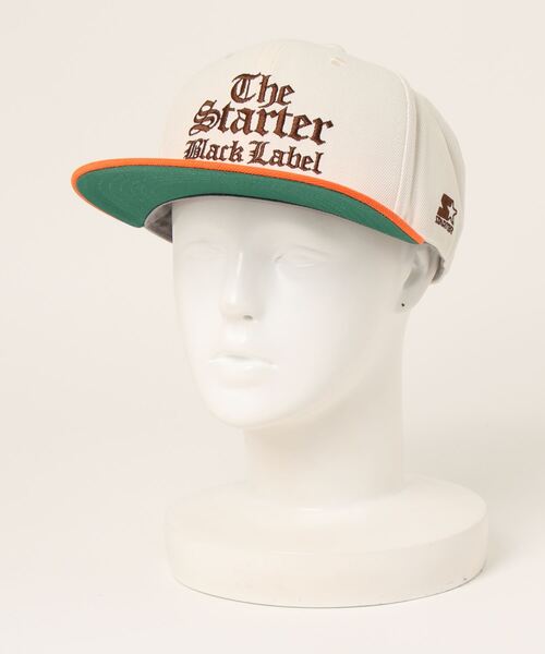 STARTER BLACK LABEL（スターターブラックレーベル）の「【 STARTER BLACK LABEL / スターター 】 フラット 6パネル キャップ / CAP（キャップ・メンズ・B/C/D/A・FREE）」の9枚目の写真