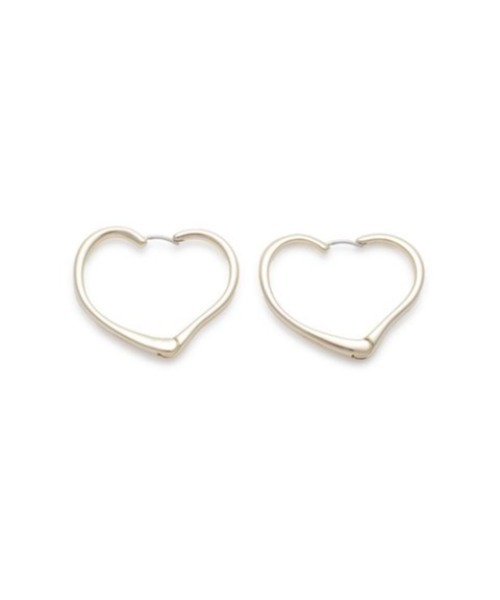 SNIDEL（スナイデル）の「ハートフープピアス（ピアス（両耳用