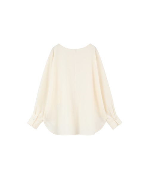 プルミエアロンディスモン アレンジカラー 金ボタン ブラウス ホワイト プルミエアロンディスモン アレンジカラー 金ボタン ブラウス ホワイト