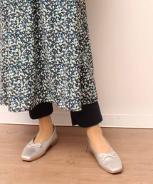 MB mint breeze（エムビーミントブリーズ）の「【LL～5L 大きいサイズ】ワイドテレコ レギンス（レギンス/スパッツ）」