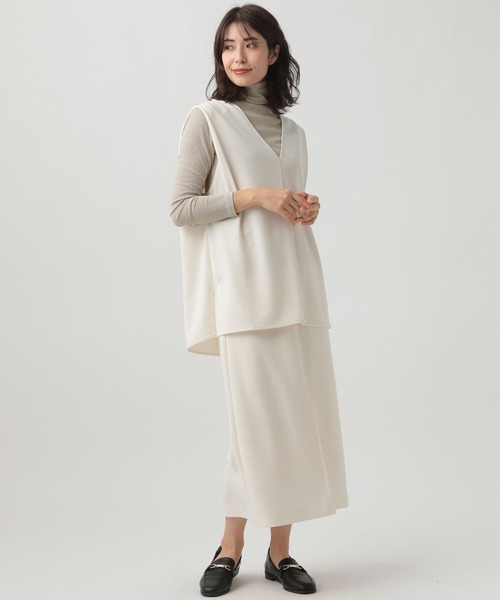 Elura（エルーラ）の「ラメタートル／105299（Tシャツ/カットソー・レディース・ライトグレー/ホワイト/ベージュ・FREE）」の7枚目の写真