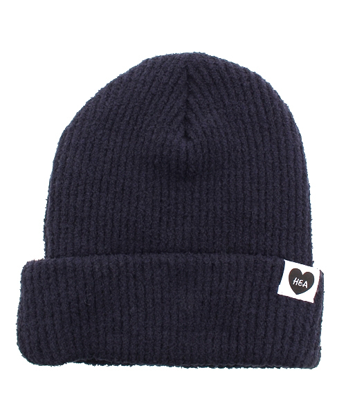 Heather(ヘザー)の「マシュマロニットワッチ 566209(ニットキャップ/ビーニー・レディース・ヘザ-グレー/グリーン/ネイビー/オフホワイト/サックスブルー・FREE)」の5枚目の写真