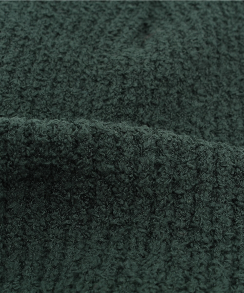 Heather(ヘザー)の「マシュマロニットワッチ 566209(ニットキャップ/ビーニー・レディース・ヘザ-グレー/グリーン/ネイビー/オフホワイト/サックスブルー・FREE)」の6枚目の写真