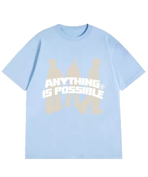 Theater code（シアターコード）の「front graphic T-shirt / フロント グラフィック T-シャツ 半袖（Tシャツ/カットソー・メンズ・ブラック/ホワイト/ブルー/ダークブルー/チャコール・3/2）」の4枚目の写真