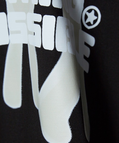 Theater code（シアターコード）の「front graphic T-shirt / フロント グラフィック T-シャツ 半袖（Tシャツ/カットソー・メンズ・ブラック/ホワイト/ブルー/ダークブルー/チャコール・3/2）」の10枚目の写真