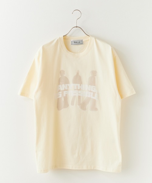 Theater code（シアターコード）の「front graphic T-shirt / フロント グラフィック T-シャツ 半袖（Tシャツ/カットソー・メンズ・ブラック/ホワイト/ブルー/ダークブルー/チャコール・3/2）」の14枚目の写真