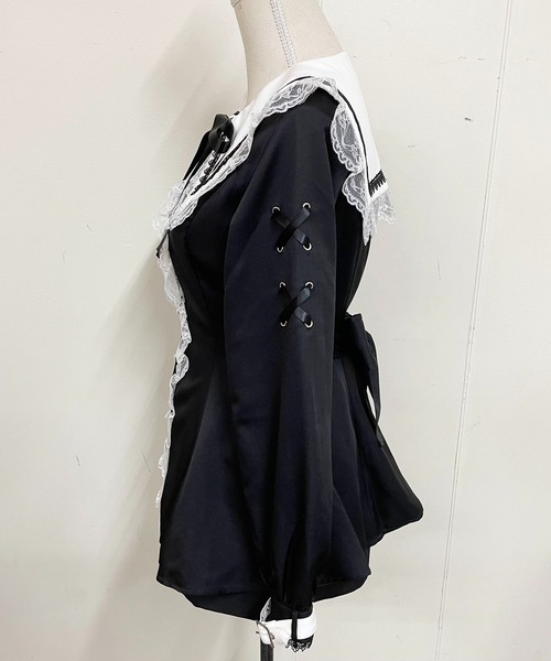 MA*RS（アメーバーマーズ）の「【二点セット】クロス刺繍セーラー