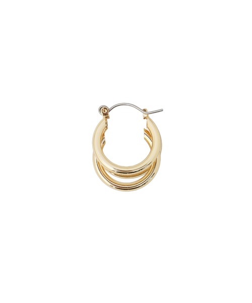 MIELI INVARIANT(ミエリインヴァリアント)の「Layer Ring Pierce(ピアス(両耳用)・レディース・シルバー/ゴールド・FREE)」の4枚目の写真