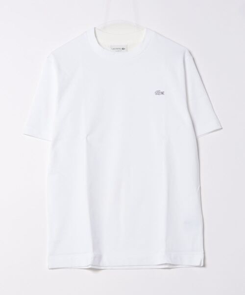 LACOSTE(ラコステ)の「《LACOSTE》TH5582-99(Tシャツ/カットソー・メンズ・ホワイト/ブラック/ネイビー・3/4/5/6/2)」の1枚目の写真