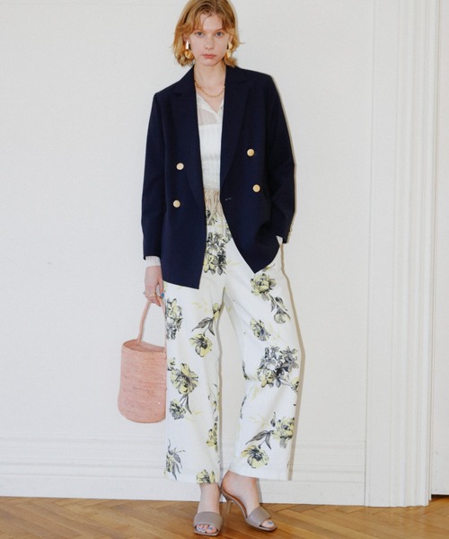 Doux archives（ドゥアルシーヴ）の「ラメシアーヘンリーネック2wayニット（ニット/セーター・レディース・ブラック/オフホワイト/グリーン/イエロー・FREE）」の7枚目の写真