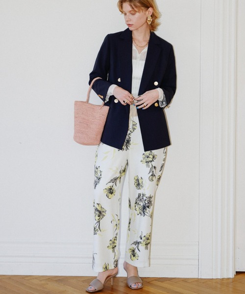 Doux archives（ドゥアルシーヴ）の「ラメシアーヘンリーネック2wayニット（ニット/セーター・レディース・ブラック/オフホワイト/グリーン/イエロー・FREE）」の8枚目の写真