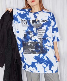 【TOGA PULLA × BOY’S OWN】Tie dye print Tシャツ