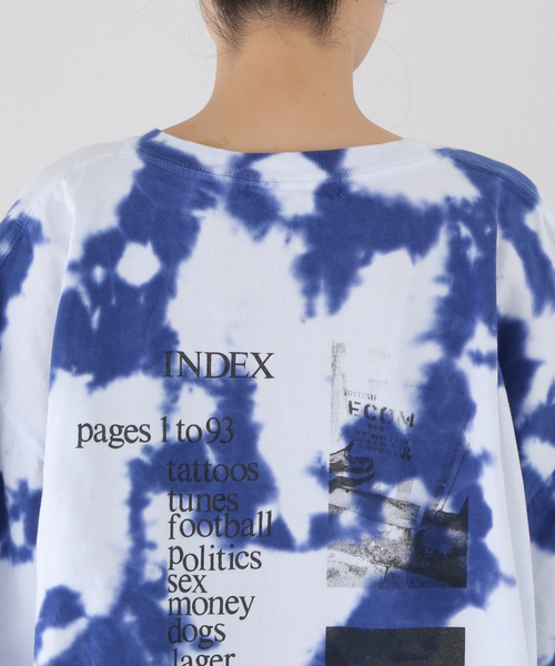 TOGA PULLA（トーガ　プルラ）の「【TOGA PULLA × BOY’S OWN】Tie dye print Tシャツ（Tシャツ/カットソー・レディース・ブルー・XX-LARGE）」の11枚目の写真
