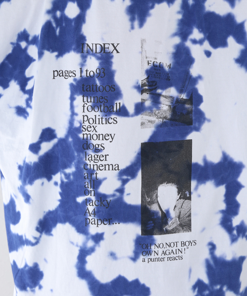 TOGA PULLA（トーガ　プルラ）の「【TOGA PULLA × BOY’S OWN】Tie dye print Tシャツ（Tシャツ/カットソー・レディース・ブルー・XX-LARGE）」の12枚目の写真