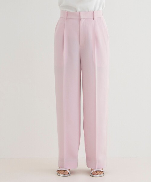 NOLLEY’S Sophi(ノーリーズソフィ)の「ウォッシャブルトリアセワイドパンツ(その他パンツ・レディース・ネイビー/キャメル/ベビーピンク・36/34/38)」の18枚目の写真