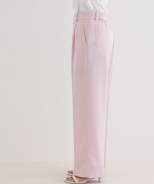 NOLLEY’S Sophi(ノーリーズソフィ)の「ウォッシャブルトリアセワイドパンツ(その他パンツ・レディース・ネイビー/キャメル/ベビーピンク・36/34/38)」の7枚目の写真