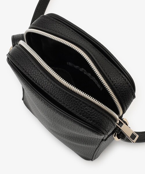 Afternoon Tea(アフタヌーンティー)の「三層合皮ミニショルダーバッグ(ショルダーバッグ・レディース・ベージュ/イエロー/ブラック・ONE SIZE)」の6枚目の写真