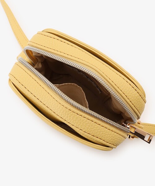 Afternoon Tea(アフタヌーンティー)の「三層合皮ミニショルダーバッグ(ショルダーバッグ・レディース・ベージュ/イエロー/ブラック・ONE SIZE)」の11枚目の写真