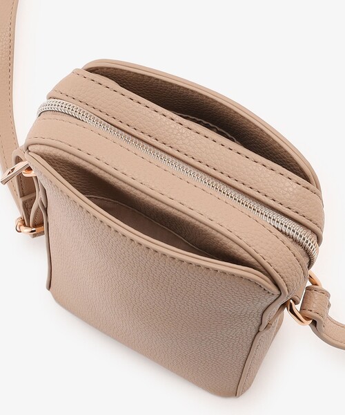 Afternoon Tea(アフタヌーンティー)の「三層合皮ミニショルダーバッグ(ショルダーバッグ・レディース・ベージュ/イエロー/ブラック・ONE SIZE)」の17枚目の写真