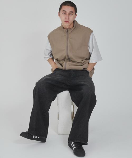 WEGO（ウィゴー）の「WEGO/ナイロンベスト（ベスト・メンズ・ベージュ/ブラック/ブルー系その他/ライトグレー・LARGE/MEDIUM/SMALL）」の10枚目の写真