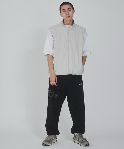 WEGO（ウィゴー）の「WEGO/ナイロンベスト（ベスト・メンズ・ベージュ/ブラック/ブルー系その他/ライトグレー・LARGE/MEDIUM/SMALL）」の6枚目の写真