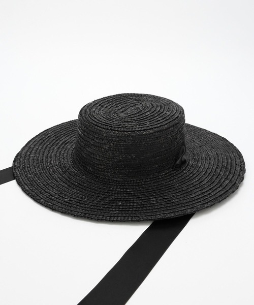 BABYLONE（バビロン）の「【Benelli Montacone】ラフィアハット（ハット・レディース・ナチュラル/ブラック・FREE）」の7枚目の写真